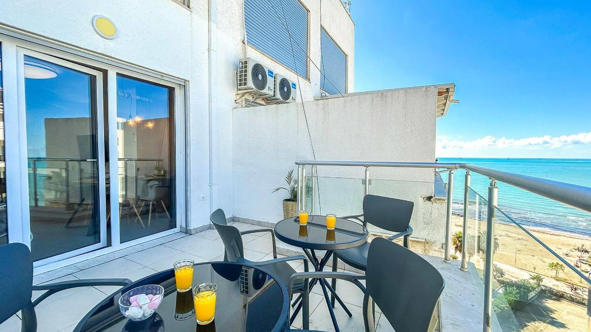 Duplex 780 - Two Floors, Terrace & Seaview Apartment Durres Albania